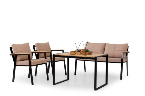 HANAK KOLTUK  TK. (2+1+1+SEHPA) METAL İSKELET