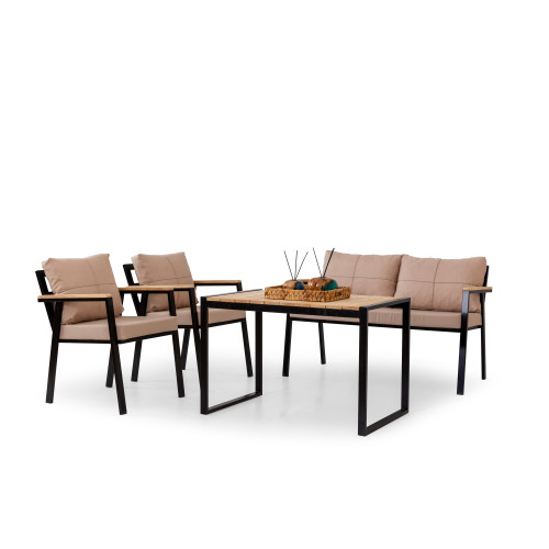 HANAK KOLTUK  TK. (2+1+1+SEHPA) METAL İSKELET